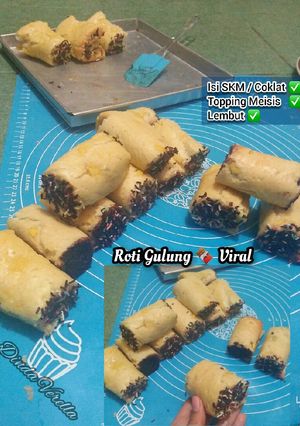 Foto resep Roti Gulung Coklat Viral