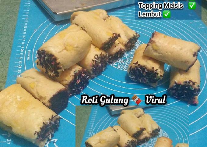 How to Cook Tasty Roti Gulung Coklat Viral