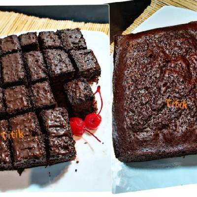 Cara Membuat  Brownies  Kukus  Takaran Sendok Tanpa  Soda 