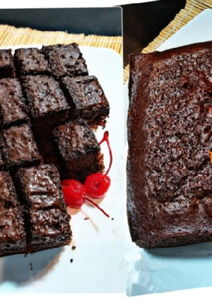 Foto resep Brownies kukus chocolatos tanpa mixer,tanpa oven, takaran sendok
