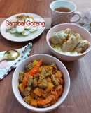 Sambal goreng ampela ati kentang tanpa santan