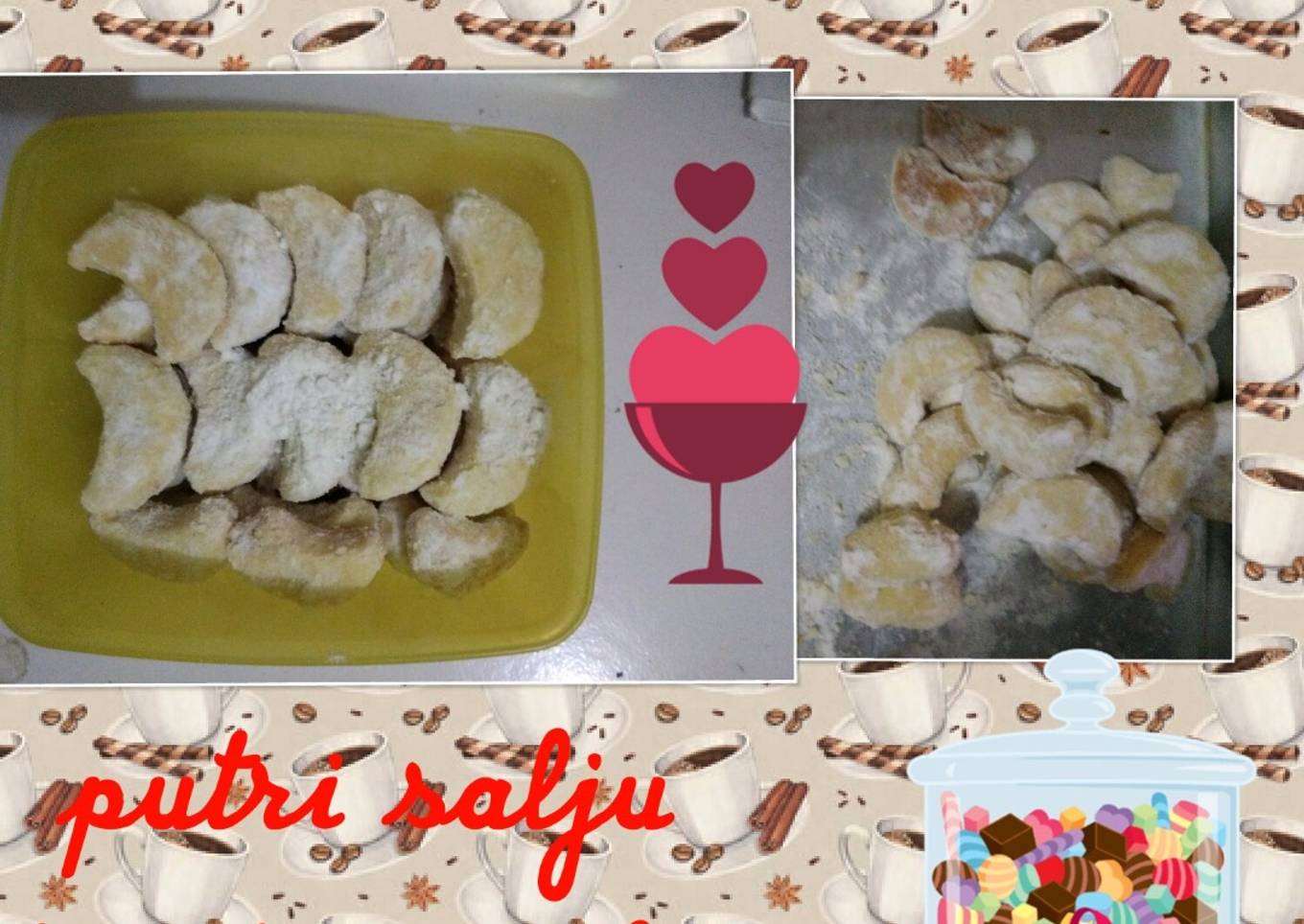 Putri salju sederhana Tp rasa istimewa 😍😍