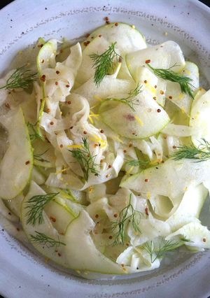 A picture of Fennel & Pear Salad.