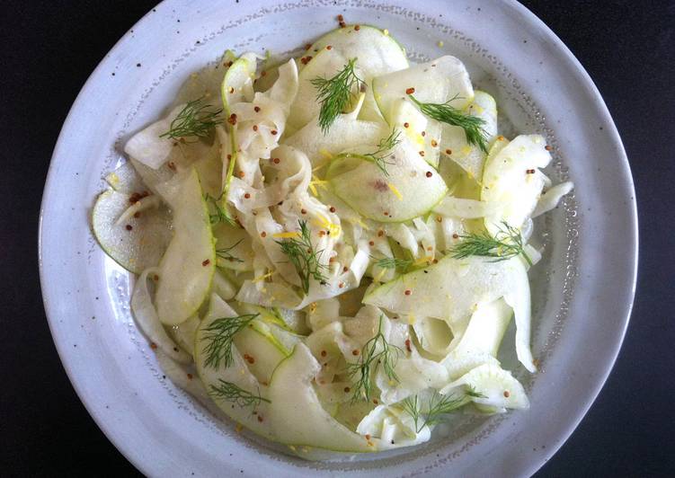 Recipe of Super Quick Homemade Fennel & Pear Salad