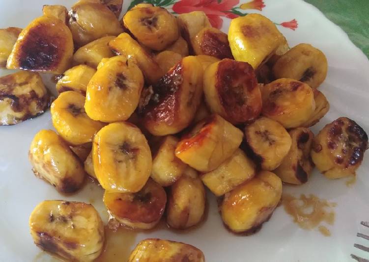 Pisang Kepok Karamel