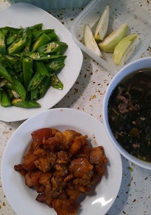 Hình của món Mâm cơm dinh dưỡng 2 (bữa cơm gia đình 4).