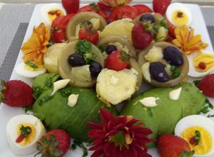 Una foto de Ensalada Veraniega a lo Carmelita