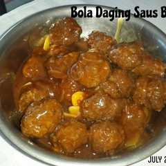 รูปของ Bola Daging Saus Bistik