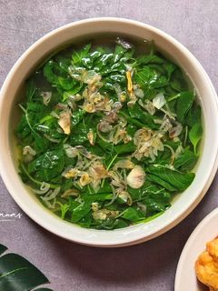 Foto resep Sayur Bayam Bening Simpel