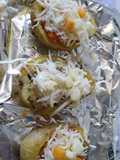 Patatas rellenas de jijas y champiñones