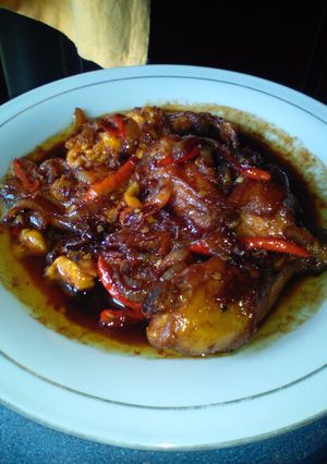Foto resep Ayam telor kecap