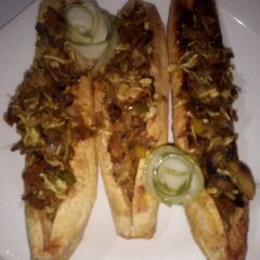 A picture of Plantain boat⛵.