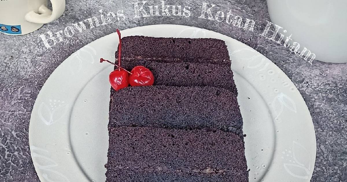 Resep Brownies kukus ketan hitam oleh Puji Winarni Cookpad