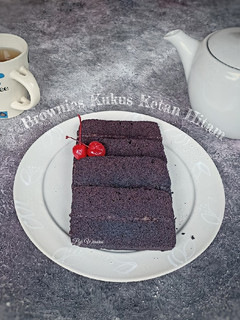 Foto resep Brownies kukus ketan hitam