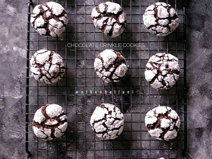 Langkah Mudah untuk Membuat Chocolate Crinkle Cookies Anti Gagal