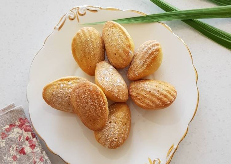 Steps to Make Quick Madeleine cardamom flavoured