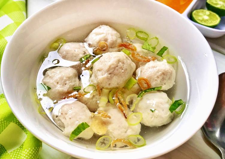 Bakso ayam kenyal tanpa BP