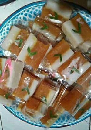 Foto resep Kue Talam Tepung Beras Gula Merah