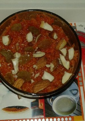 A picture of Carrot halwa.