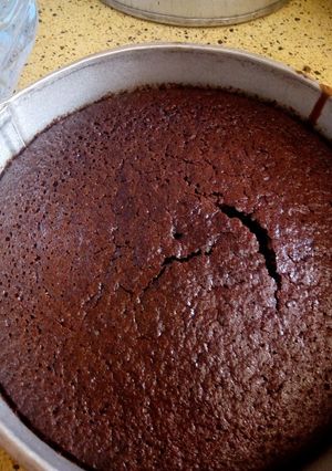 A picture of Moist and Fluffy Devils Food Cake #bakingcontest.