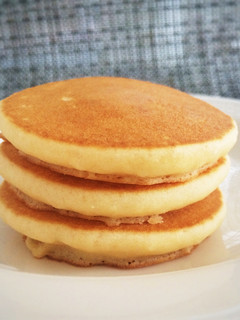 A picture of 100% Rice Flour Fluffy Pancakes.