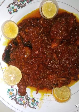 A picture of Mutton Punjabi.