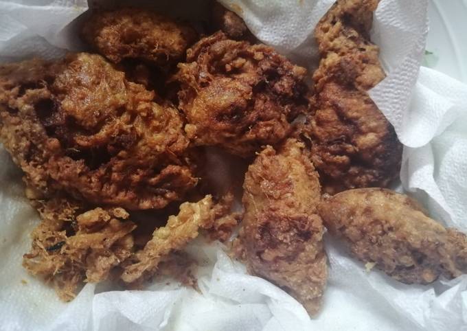 Simple coated chicken