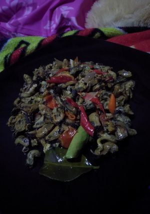 Foto resep Kerang saus tiram😊