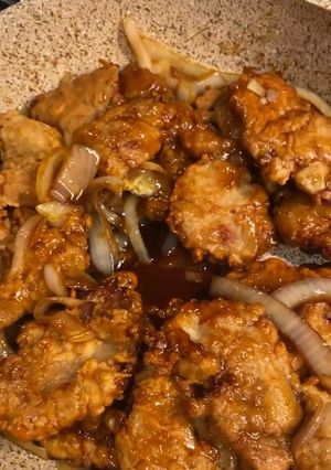 Foto resep Babi goreng saus inggris