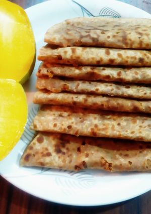 A picture of Puran Poli.