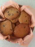 Cookies con pepitas de chocolate
