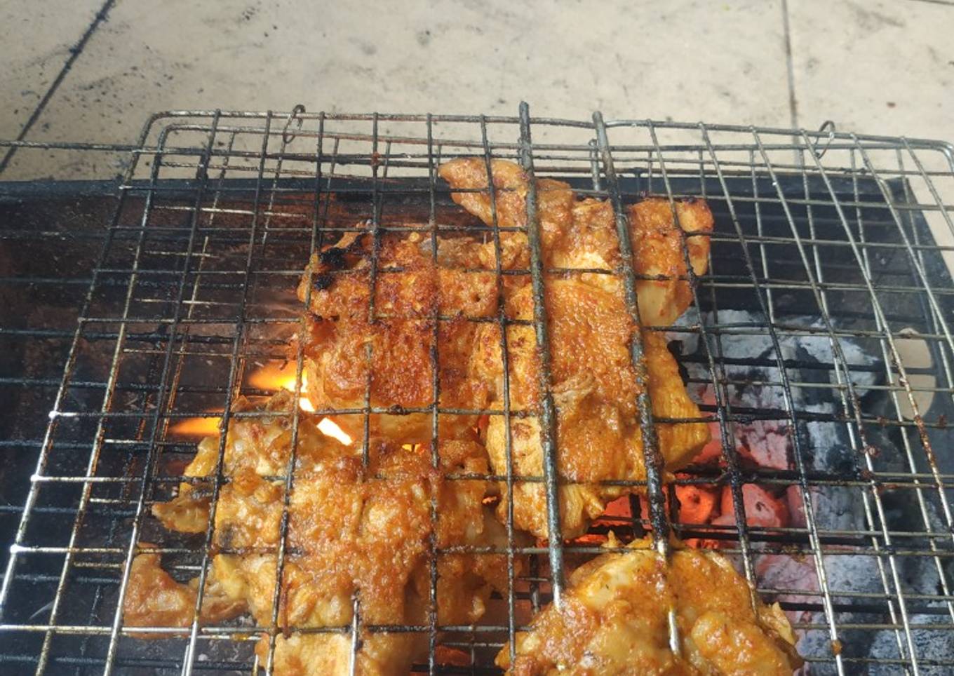 Ayam Bakar bumbu rujak