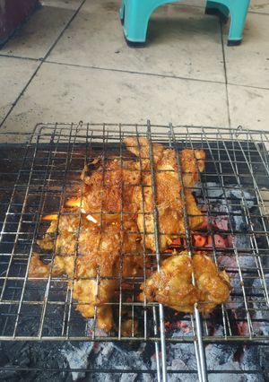 Foto resep Ayam Bakar bumbu rujak