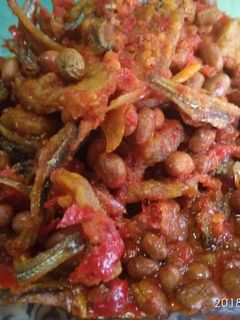 Foto resep Sambal teri kacang tempe