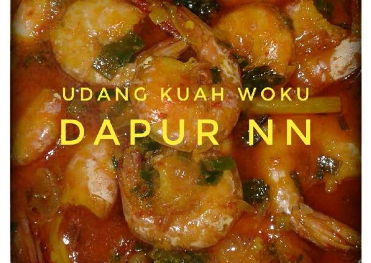Resep Udang kuah woku yang Bikin Ngiler