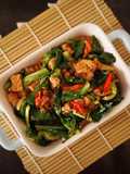 Tumis cuciwis tempe