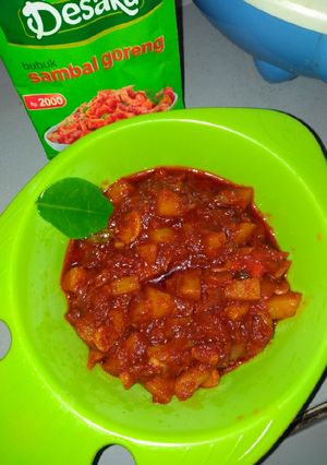Foto resep Sambel goreng kentang