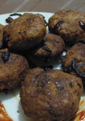 A picture of Flat Rice Kabab.