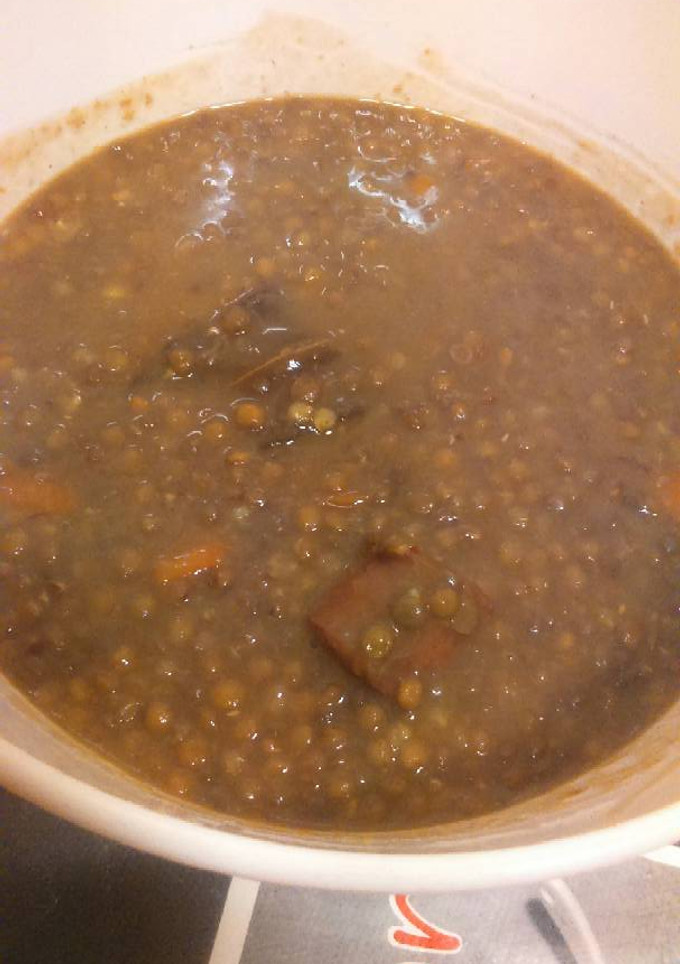 Una foto de Lentejas con chorizo