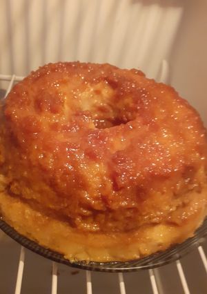 Una foto de Budín de pan