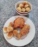 Pollo frito con biscuits 🇺🇸
