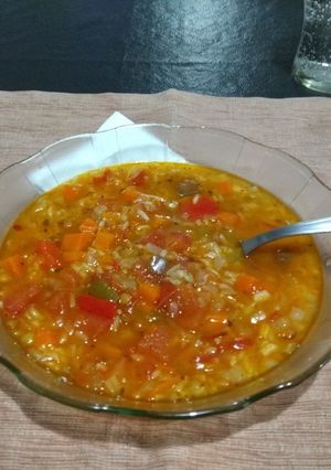 Una foto de Guiso de lentejas veggie 💚