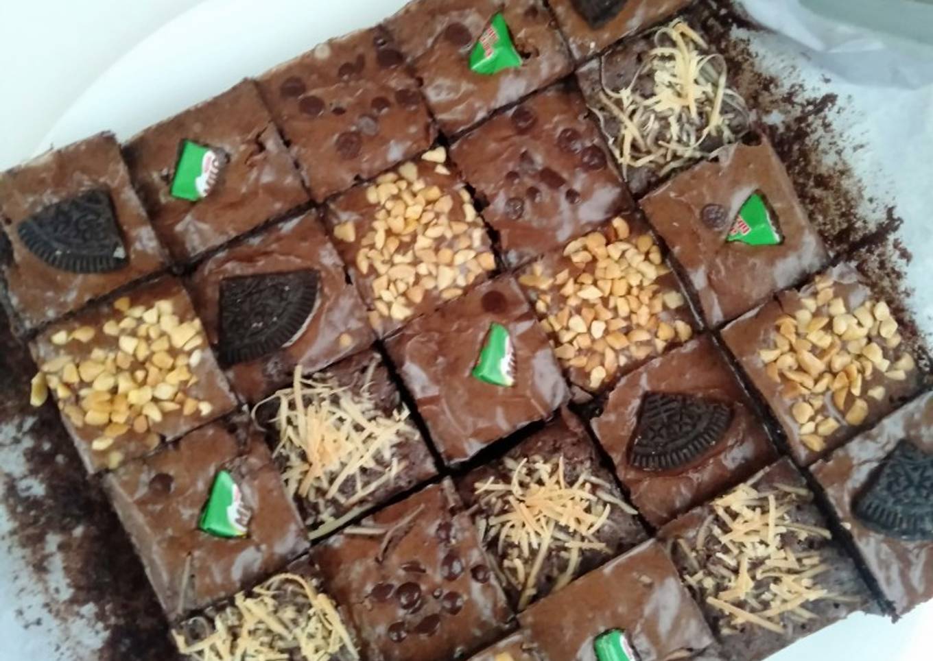 Brownies panggang potong