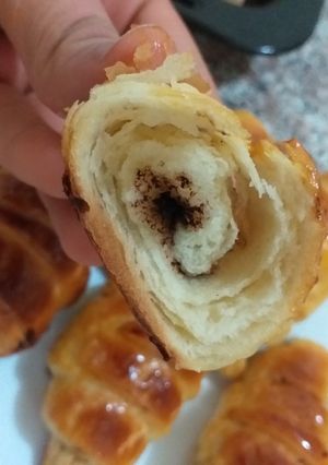 صورة لوصفة كرواسون مورق و بسيط