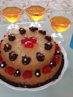 عکسی از دستور کیک وانیلی
