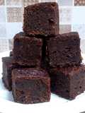 Banana Oatmeal Brownies (no flour, no egg, no butter)