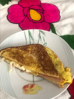 Una foto de Sándwich viral de huevo