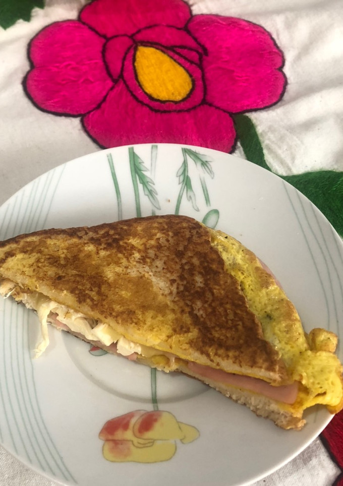Una foto de Sándwich viral de huevo