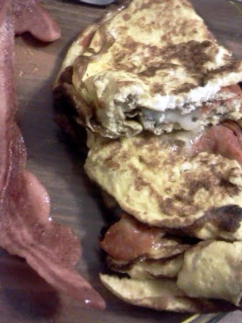 Recipe pepperoni and cheese omlet the So Delicious Makes you drool