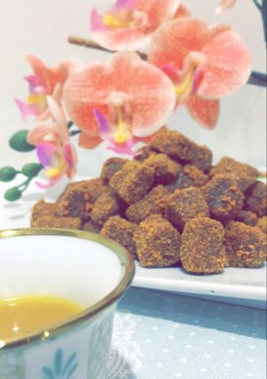 صورة لوصفة حلى المكعبات😋